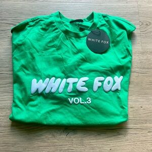 NWT White Fox Tee